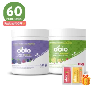 2-Pack Manzana y Berries 60 porciones